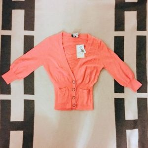 Statement Sleeve Puff Cardigan 